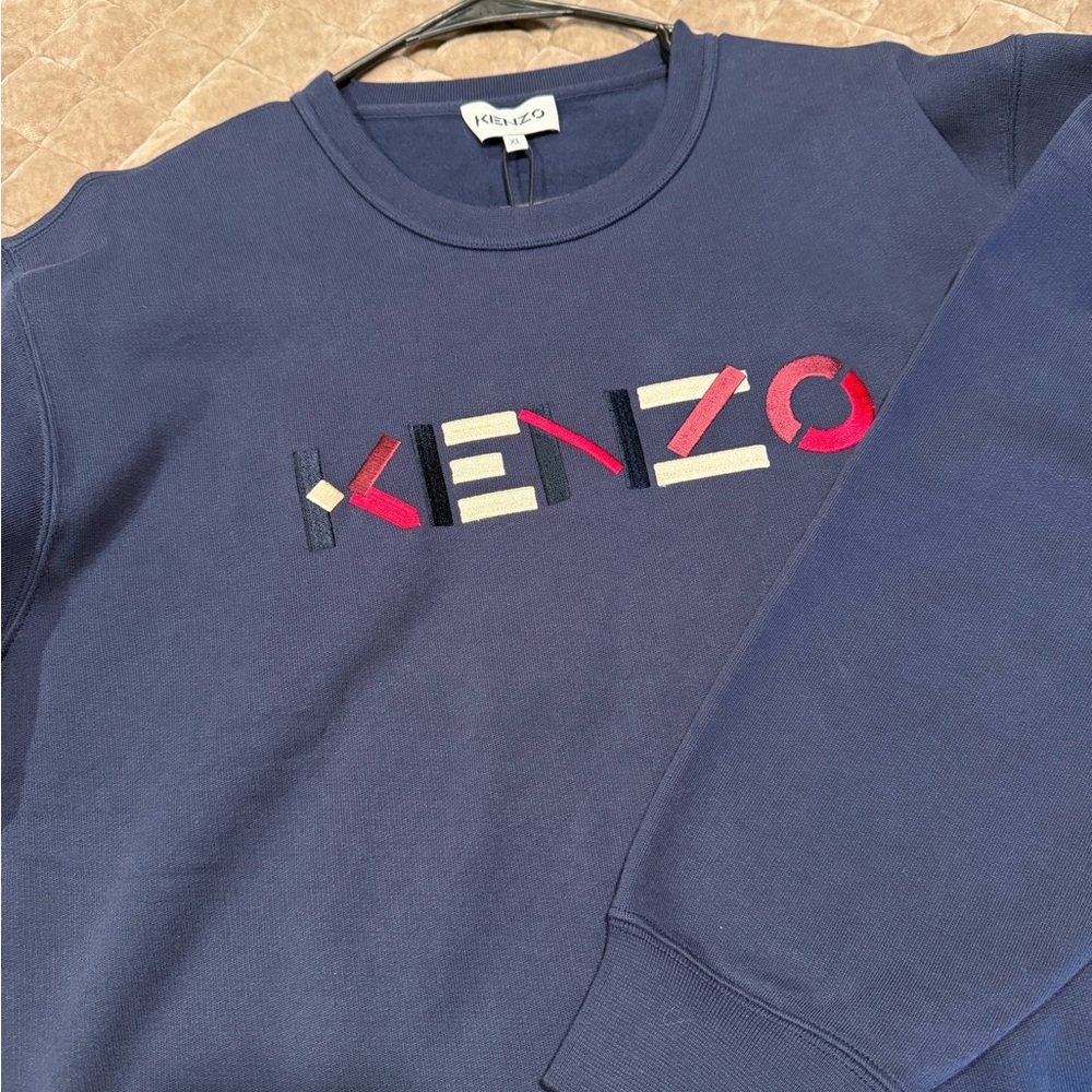 Kenzo Navy Crewneck Sweatshirt - Picture 8 of 11
